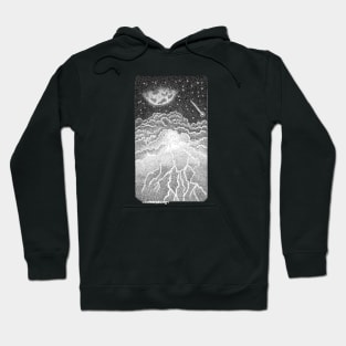 Thunder Lightning and Storm Clouds Hoodie